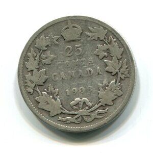 1903 Canada Silver 25c Coin (#1567)